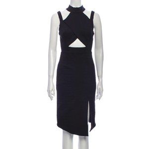 jonathan simkhai black sheath dress sz S